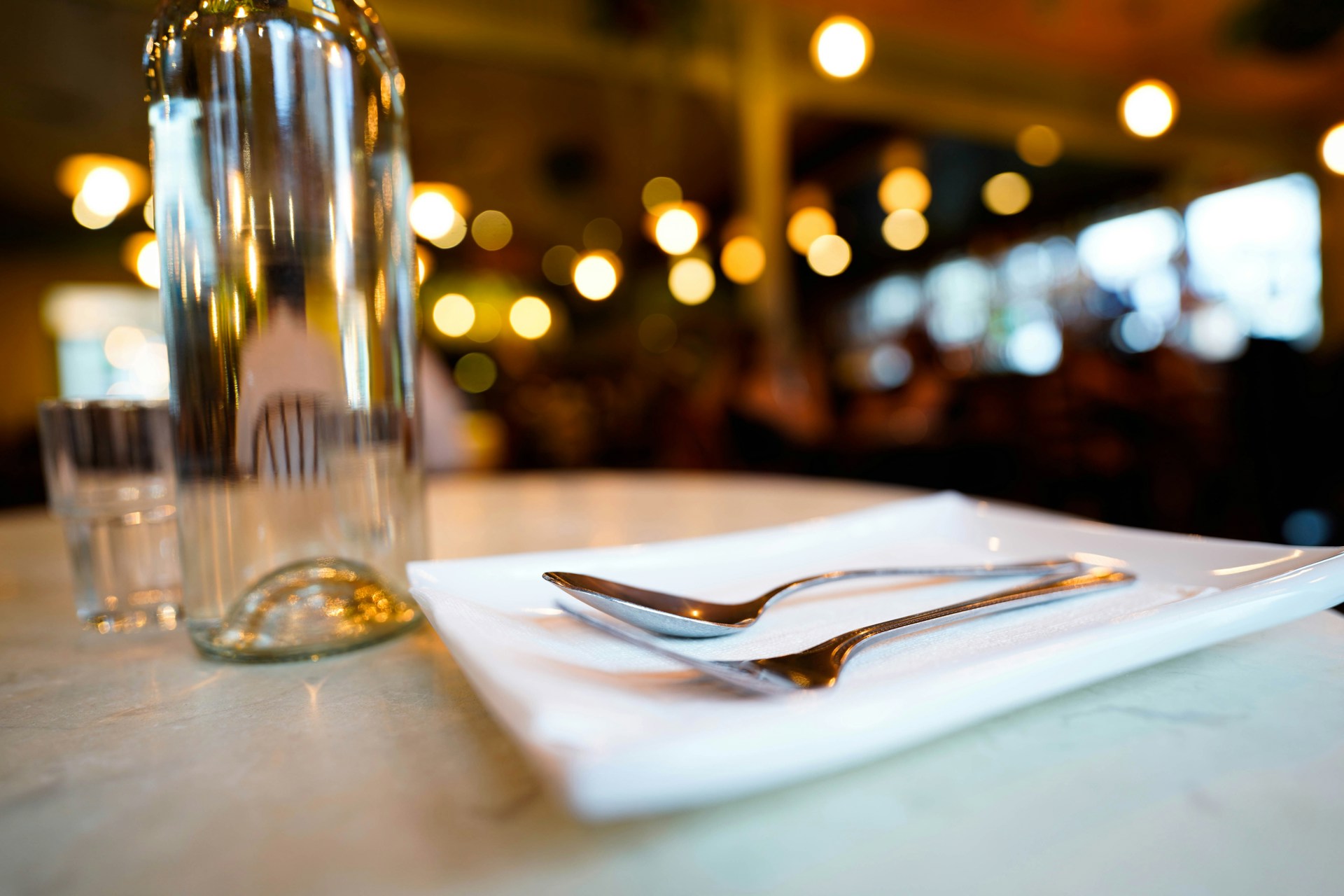 Restaurangduk svart.